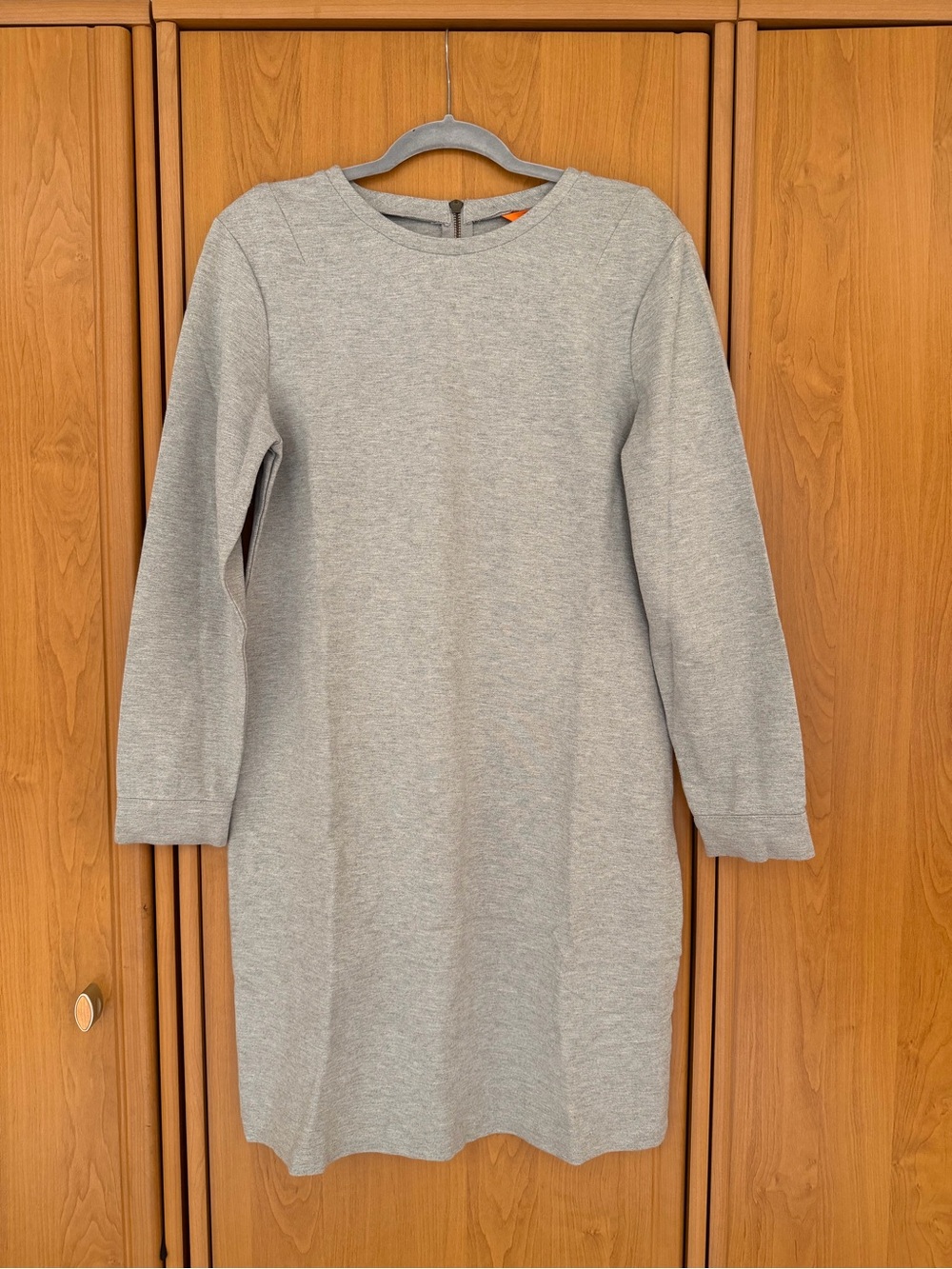 Joe Fresh Knit Shift Dress Gray Size L